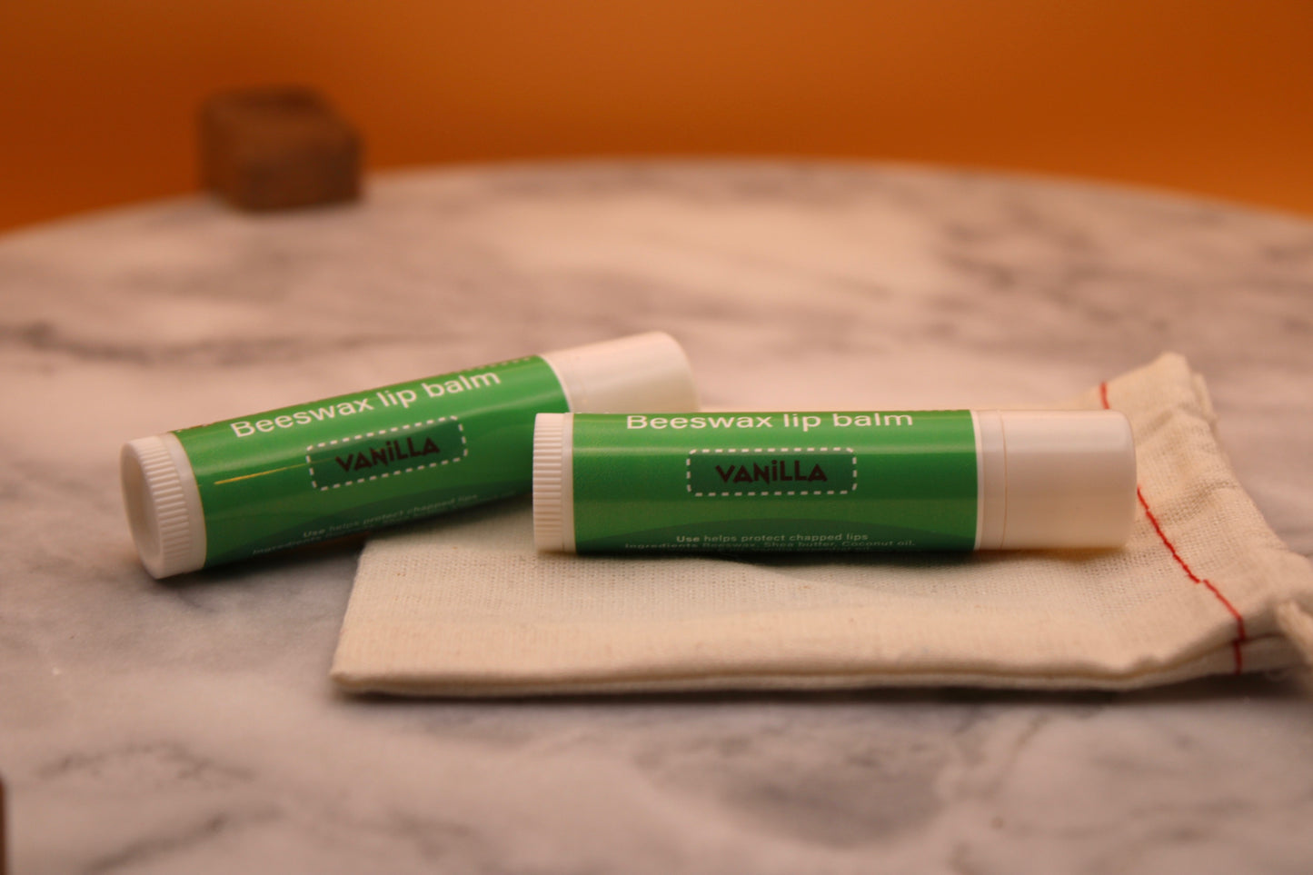 Vanilla lip balm