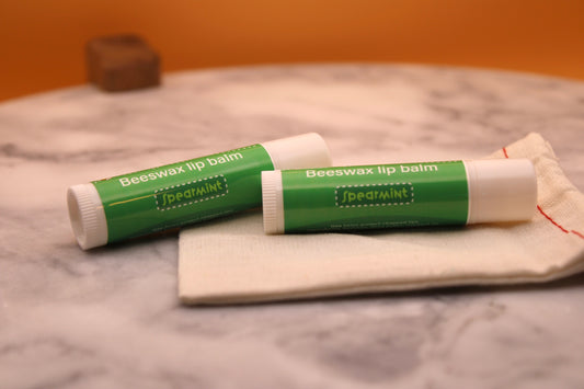 Spearmint lip balm